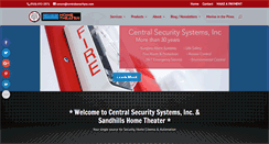 Desktop Screenshot of centralsecuritync.com